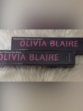 2 NWT OLIVIA BLAIRE Stereoscopic Fibrous Mascara Black